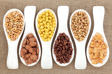 Image showing Breakfast Cereal Selection