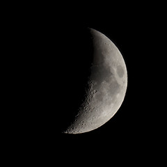 Image showing Crescent moon