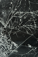 Image showing Broken glass