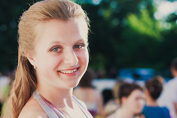 Image showing Beautiful Smiling Girl