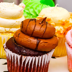 Image showing cupcake variety