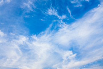 Image showing Blue Sky With Clouds