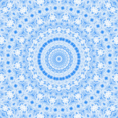 Image showing Abstract blue pattern