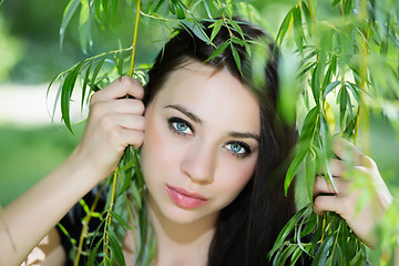 Image showing Attractive caucasian woman