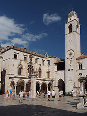 Image showing Dubrovnik, august 2013, Croatia, Luza square