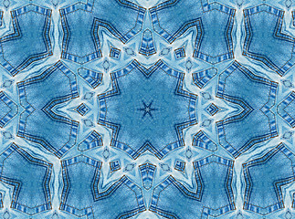 Image showing Abstract jeans pattern