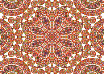 Image showing Abstract concentric pattern