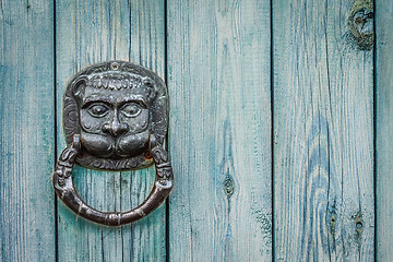 Image showing Door Knocker Lion Head