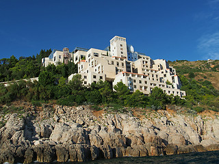 Image showing Dubrovnik, august 2013, the ruins of the Hotel Belvedere, Croati