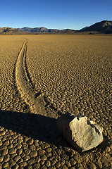 Image showing Running stone