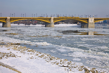 Image showing Winter Danube