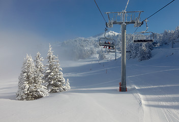 Image showing Ski Lift