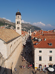 Image showing Dubrovnik, august 2013, Croatia, Stradun