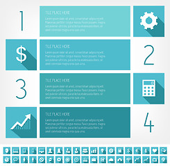 Image showing IT Industry Infographic Elements