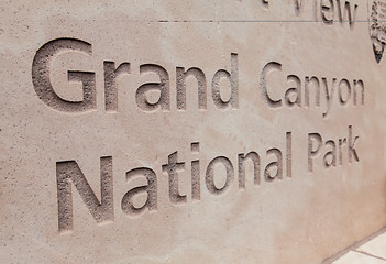 Image showing Grand Canyon sight