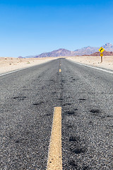 Image showing Road in the desert