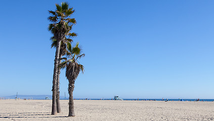 Image showing Santa Monica Beach