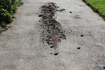 Image showing Road damage