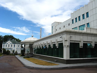 Image showing view to the hotel in Novgorod-Severskyi town