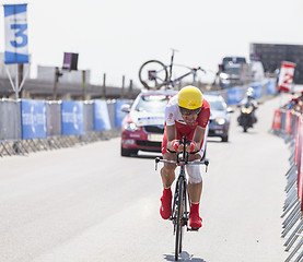 Image showing The Cyclist Egoitz Garcia