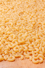 Image showing Italian Pasta. Texture Of The Yellow Pasta.