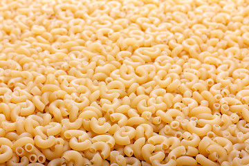 Image showing Italian Pasta. Texture Of The Yellow Pasta.