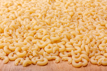 Image showing Italian Pasta. Texture Of The Yellow Pasta.