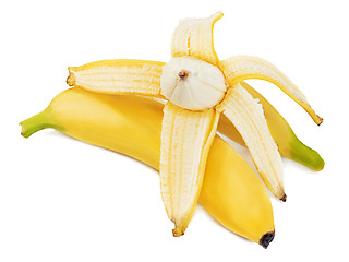 Image showing Bananas isolated on white background.