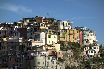 Image showing Beautiful Manarola, Cinque Terre, Italy 