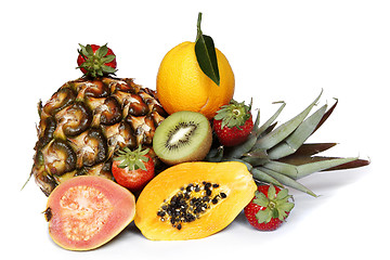 Image showing Tropical Fruit