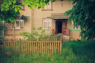 Image showing Old Wood House