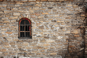 Image showing Old wall made of the Jerusalem stone 