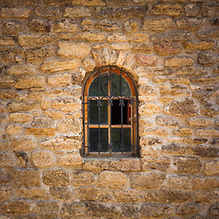 Image showing Old wall made of the Jerusalem stone 