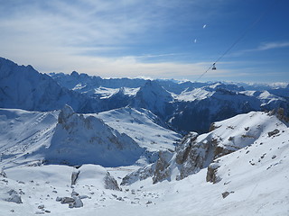 Image showing winter nature landscape