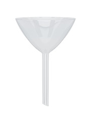 Image showing Glass funnel