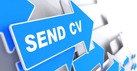 Image showing Send CV. Business Background.