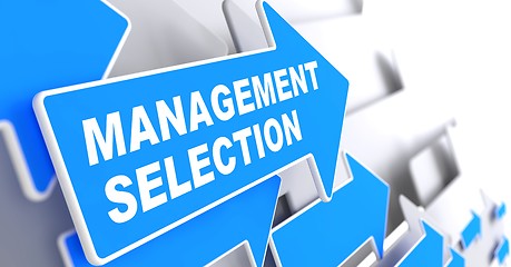 Image showing Management Selection. Business Background.