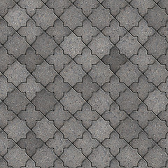 Image showing Paving Slabs. Seamless Tileable Texture.