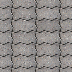 Image showing Paving Slabs. Seamless Tileable Texture.