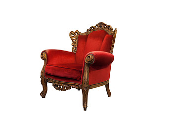 Image showing Luxurious armchair