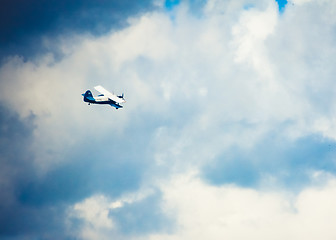 Image showing Propeller Biplane