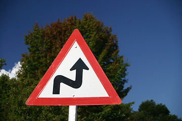 Image showing Curves Ahead