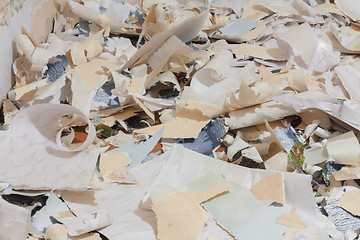 Image showing Paper Waste For Recycle 