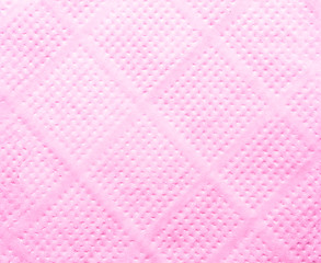 Image showing Pink Tissue Paper Napkin Texture