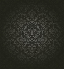 Image showing Damask seamless pattern