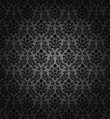 Image showing Damask seamless pattern