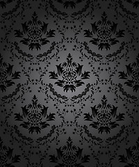 Image showing Damask seamless pattern