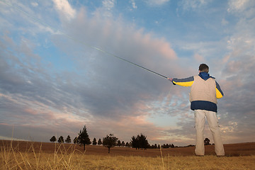 Image showing Flyfishing #3