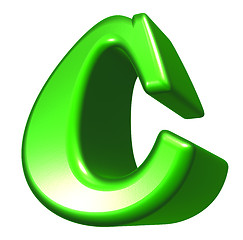 Image showing letter c