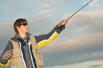 Image showing Flyfishing #7